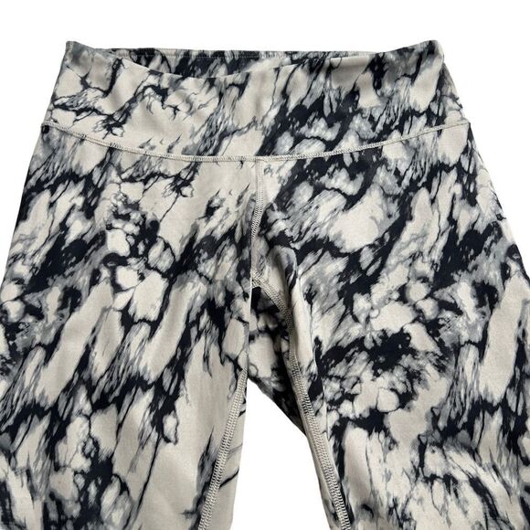 Lululemon Wunder Under Crop Full On Luxtreme Great Granite Black Mojave Tan 6 - Picture 9 of 16